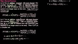 11 Derived Functors Ext and Tor [upl. by Sarad]