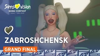 ELZA  VODOVOROT  Zabroshchensk  Grand Final  Simsovision 2024 [upl. by Breh628]