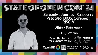 Screenlys Journey Raspberry Pi to x86 BIOS Coreboot RISCV  Viktor Petersson [upl. by Hengel]