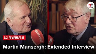 Martin Mansergh Extended Interview [upl. by Iden]