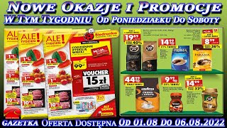 Biedronka Nowa Gazetka Promocyjna Od Poniedziałku 01082022 W Tym Tygodniu  Nowe Okazje i Promocje [upl. by Hafital]