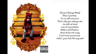 Kanye WestAll Falls Down Lyrics [upl. by Nomrej]