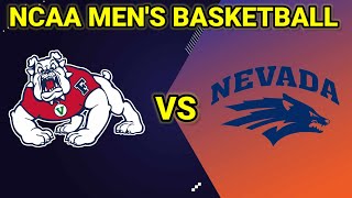 Fresno State vs Nevada  2024 NCAA MENS BASKETBALL LIVE SCORE [upl. by Keely]