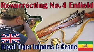 RESTORING RTI No4 Mk1 LeeEnfield CGrade  Getting Royal Tiger Imports Enfield Range Ready  303 [upl. by Aiet]