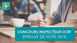 Annale corrigée de note de synthèse inspecteur CCRF [upl. by Nesta641]