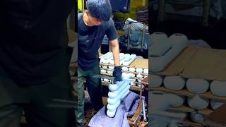 Iron radiator round heads assembly process [upl. by Silber91]