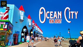 Ocean City New Jersey Boardwalk 2024 4K [upl. by Flynn]