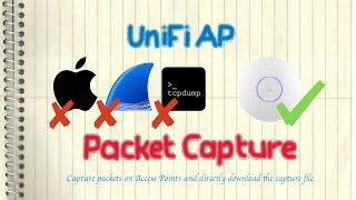 Ubiquiti UniFi AP  Packet Capture 80211Wiresharktcpdumpsniffer [upl. by Asiaj789]