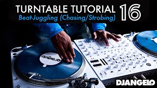 Turntable Tutorial 16  BEAT JUGGLING Chasing  Strobing [upl. by Aiht]