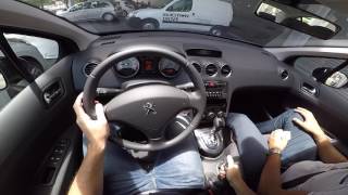 Peugeot 408 16 TURBO THP Test Drive Onboard POV GoPro [upl. by Parish517]