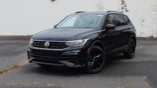 2023 VW Tiguan SE RLine Black  Full Features Review amp POV Test Drive [upl. by Ynomrah639]