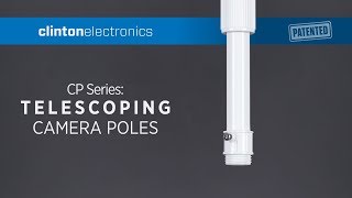 CP Series Telescoping Ceiling Mount Poles for CCTV Cameras [upl. by Corotto]