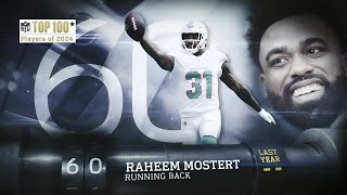 60 Raheem Mostert HB Dolphins NFL Top 100 Players Of 2024 [upl. by Yeslaehc]