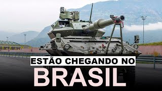 Eles estão chegando Brasil se prepara para receber moderno caçatanque Centauro II de 120 mm [upl. by Nudd923]