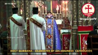 Holy Qurbana  Celebrated by His Holiness Catholicos at Old Seminary [upl. by Doraj]