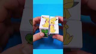 Best Paper Crafts with Pokemon 🔥🔥🔥 shorts pikachu art pokemon [upl. by Colner]