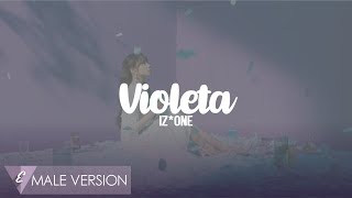 MALE VERSION  IZONE  Violeta [upl. by Eillas335]