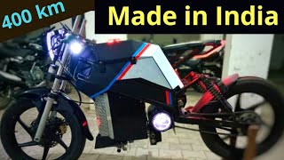 400 KM Range Electric Motorcycle Made in India  Motion Breeze [upl. by Khalil]