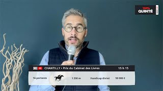 Émission 100 Quinté du 9 octobre à Chantilly [upl. by Kery]