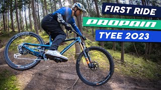 PROPAIN Tyee 2023  First Ride  Fahreindruck  Downhill  Uphill  Jumps  Technik Design amp News [upl. by Anneg]