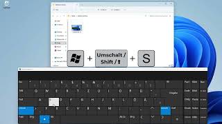 Windows 11 Screenshot machen  Tastenkombination Shortcut Speicherort [upl. by Manard]