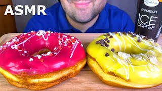 CHOCOLATE DONUT ASMR MUKBANG 먹방 EATING CHOCOLATE GIANT DONUTS EATING SOUNDS [upl. by Ysak]