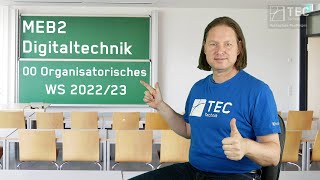 MEB2 Digitaltechnik  00 Organisatorisches [upl. by Petuu945]