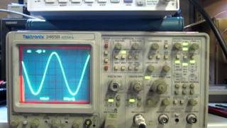 Sony Tektronix 2465B Oscilloscope [upl. by Mcgaw918]