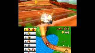 Mario Kart 7 Mushroom Cup 150cc [upl. by Eissat890]