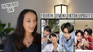 Gemini Fourth TikTok UPDATE REACTION  ติดตาม แฟนผมเป็นประธานนักเรียน My School President [upl. by Clerissa899]