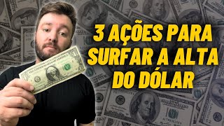 💵3 AÇÕES BARATAS PARA GANHAR COM A ALTA DO DÓLAR SUZB3 EALT4 PRIO3 [upl. by Kraul910]