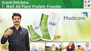 MODICARE  WELL ALL PLANT PROTEIN POWDER [upl. by Arlen]