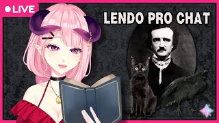 Lendo contos de terror pro chat  Edgar Allan Poe [upl. by Rybma]