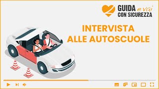 CORSO DI GUIDA SICURA  INTERVISTA ALLE AUTOSCUOLE [upl. by Shimberg]