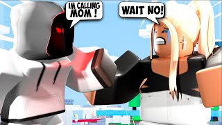 My LITTLE SISTER Was Being TOXIC So I CALLED My MOM Roblox Bedwars [upl. by Renault]