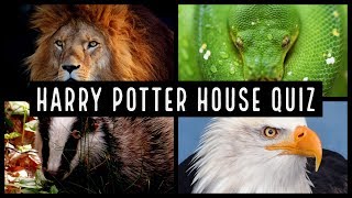 Harry Potter House Quiz  Which Hogwarts House Are You [upl. by Scotti]