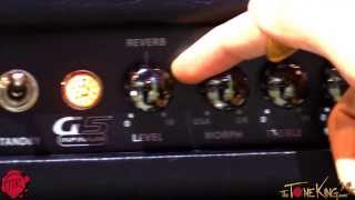 Bugera G5 Amp Sound Demo inc TurboSound Speakers  Cabinet  Winter NAMM 2014 [upl. by Rednave]