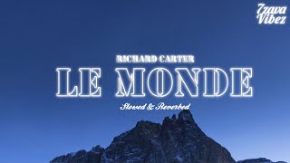 RICHARD CARTER  LE MONDE 𝒔𝒍𝒐𝒘𝒆𝒅  𝒓𝒆𝒗𝒆𝒓𝒃 [upl. by Aneehsat]