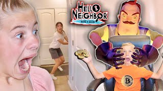 Finding Bitcoin In Hello Neighbors HOUSE [upl. by Cymbre]