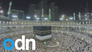 Millions of Muslims make Hajj pilgrimage to Mecca [upl. by Yrak]