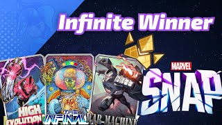 High Evolutionary War Machine is an INFINITE CONQUEST WINNER  Marvel SNAP Deck Highlight amp Gameplay [upl. by Jezabella605]