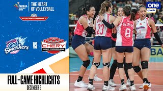 Creamline vs Chery Tiggo semis Game 2 highlights  2023 PVL AllFilipino Conference Dec 9 2023 [upl. by Appel690]