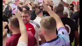 Arsenal best chant 20242025  Arsenal allez allez allez and kai havertz chant [upl. by Anauqat872]