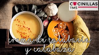 Crema de Calabacín y Calabaza 🥒🎃  Recetas Thermomix [upl. by Arat]