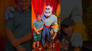 Meeting the Genie From Aladdin Meet and Greet in EPCOT at Disney World shorts [upl. by Deeas55]