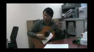 Raymond Au  How to play flamenco rasgueado 3 [upl. by Anileva]