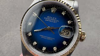 Rolex Datejust 16233 Rolex Watch Review [upl. by Woodley]