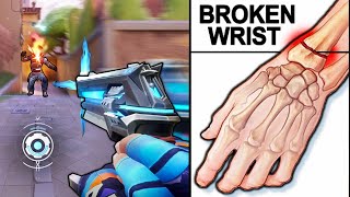 54 times players shattered their wrist doing a Flick [upl. by Codee448]