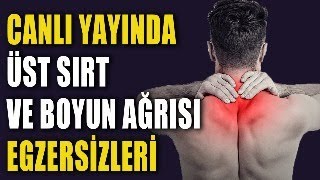 CANLI YAYINDA BOYUN VE KULUNÇ AĞRISI EGZERSİZLERİ aktifizyo boyunağrısı kulunç [upl. by Arocahs]