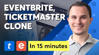 How to Build an Event website or app like Eventbrite Ticketmaster or StubHub 🚅 [upl. by Odlanyar]